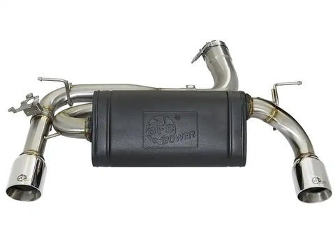 aFe 49-36336-P MACHForce XP Exhausts Axle-Back 12-15 BMW 335i 3.0T (SS w/Polished Tips)