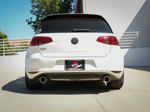 aFe 49-36418-P MACHForce XP 3in-2.5in SS Exhaust Cat-Back 15-17 Volkswagen GTI (MKVII) L4-2.0L (t) - Polished
