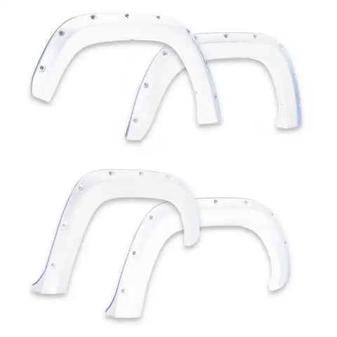 EGR 10+ Dodge Ram HD Bolt-On Look Color Match Fender Flares - Set Bright White