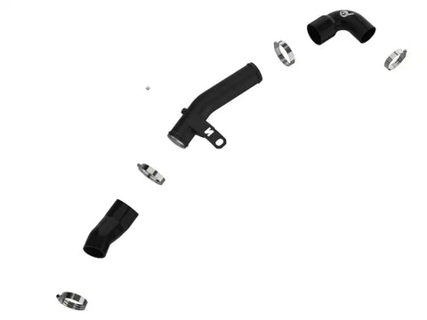 aFe 46-20646-B 19-22 Hyundai Veloster N L4 2.0L (t) BladeRunner 2-1/2in Aluminum Hot Charge Pipe - Black