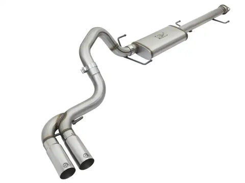aFe 49-46030-P Rebel Series 3in Stainless Steel Cat-Back Exhaust System w/Polished Tips 07-14 Toyota FJ Cruiser