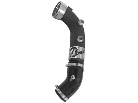 aFe 46-20159-B BladeRunner 3in Black Intercooler Tube Cold Side w/ Couplings & Clamps 07-10 BMW 335i 3.0L (tt)