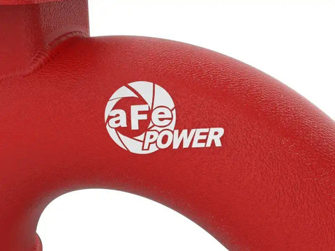 aFe 46-20504-R 18-21 Kia Singer V6-3.3L BladeRunner Alum Hot/Cold Charge Pipe Kit Red