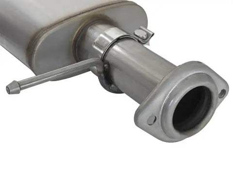 aFe 49-44061-B Rebel Series CB 3in Middle Side Exit SS Exht w/ Black Tips 15-17 Chevy Colorado / GMC Canyon