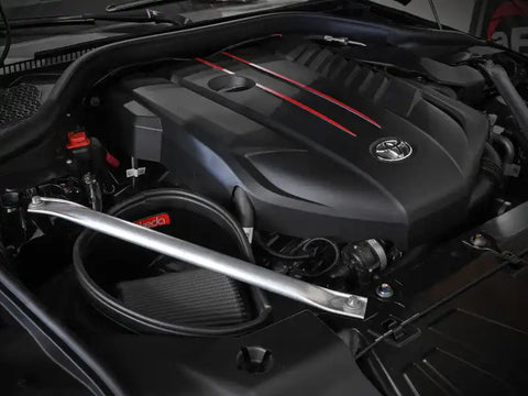aFe 56-10015D Takeda Intakes Stage-2 AIS w/ Pro DRY S Media 20-22 Toyota GR Supra (A90) L6-3.0L (t) B58