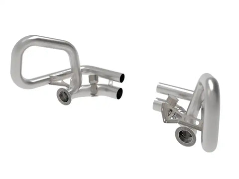 aFe 49C36441 14-19 Porsche 911 H6-3.8/4.0L GT3 MACH Force-Xp 304 Stainless Steel Primary Muffler Delete Pipe