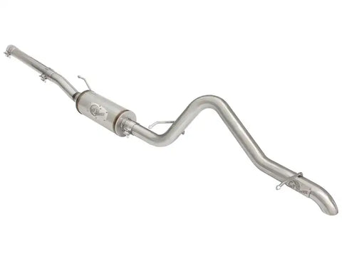 aFe 49-48057 MACHForce XP 2-1/2in SS-409 Cat-Back Exhausts w/ 18in Muffler 07-17 Jeep Wrangler V6-3.6L