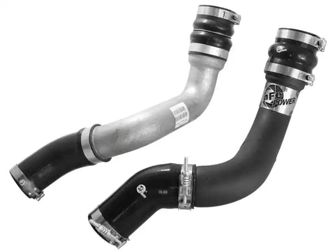 aFe 46-20139-B BladeRunner 3in Black Intercooler Tube Cold Side w/ Couplings & Clamps 13-14 Dodge RAM 6.7L (td)
