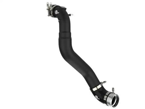aFe 46-20519-B 21+ Ford F-150 V6-3.5L (tt) BladeRunner 3in to 3.5in Aluminum Cold Charge Pipe Black