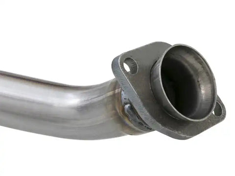 aFe 48-46207-PK POWER Twisted Steel Y-Pipe w/ Loop Relocation Pipe 12-18 Jeep Wrangler (JK) V6 3.6L