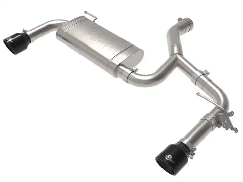 aFe 49-36349-B MACHForce XP Exhausts Axle-Back 15-21 BMW X1 2.0L (t) (SS w/Black Tips)