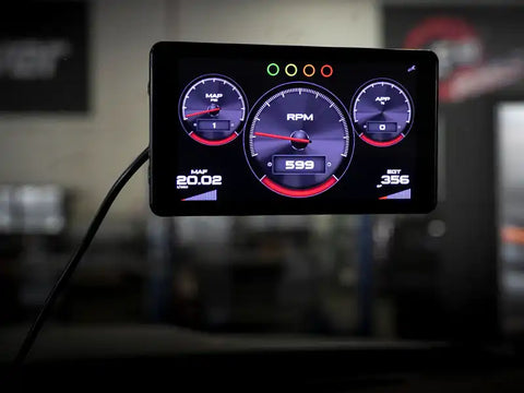 aFe 77-91001 AGD Advanced Gauge Display Digital 5.5in Monitor 08-18 Dodge/RAM/Ford/GM Diesel Trucks