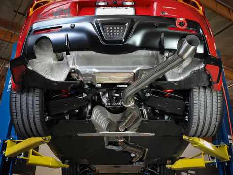 aFe 49-36045-H POWER Takeda 2020 Toyota Supra L6-3.0L (t) 3.5in 304 SS CB Exhaust 4 Brushed Finish Tip