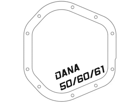 aFe 46-71101B Pro Series Front Diff Cover Black w/ Machined Fins 17-21 Ford Trucks (Dana 60) Gear Oil