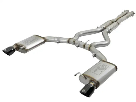 aFe 49-36442-B MACHForce XP 3in-2.5in 304SS Exhaust Cat-Back 15-20 Audi S3 L4-2.0L (t) - Black Tips