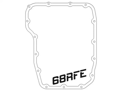 aFe 46-71160B Transmission Pan (Black w/ Machined Fins) 13-19 Dodge Diesel Trucks L6-6.7L (td)