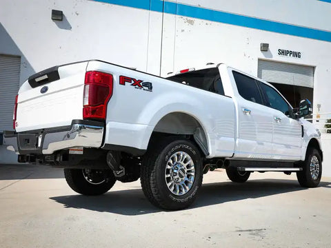 aFe 49-43117-b Rebel Series 3in 409 SS Cat-Back Exhaust w/ Black Tips 17-20 Ford F-250/F350 V8 6.2L/7.3L