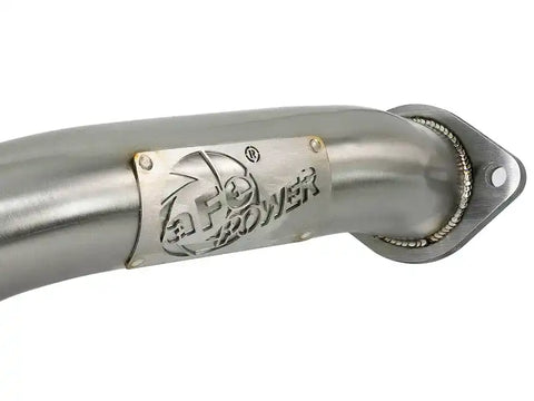 aFe 49-36133NM-B POWER Takeda 2.5in 304 SS Axle-Back Exhaust w/ Black Tips 17-19 Infiniti Q60 V6-3.0L (tt)