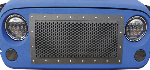 Go Industries 94700 Punch Hole Jeep Grille Insert