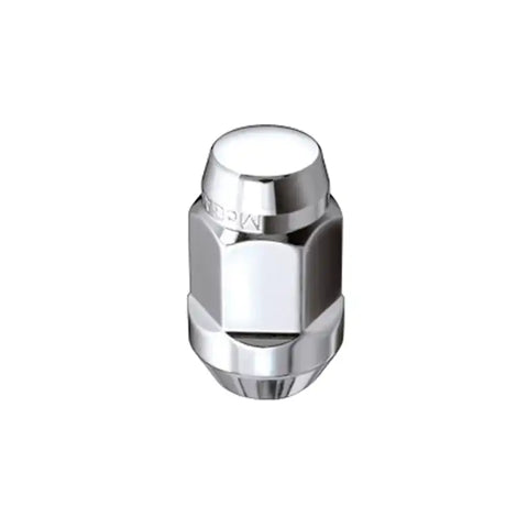 McGard Hex Lug Nut (Cone Seat Bulge Style) M14X1.5 / 22mm 1.635in. L (Box of 100) - Chrome