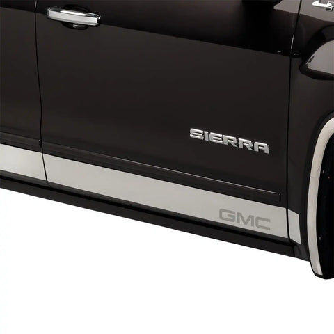 Putco 9751210GM - Stainless Steel Rocker Panel GM Official Licensed Product 6 in. Wide 12 pcs.
