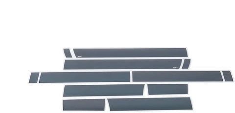 Putco 9751243BP - Black Platinum Rocker Panel