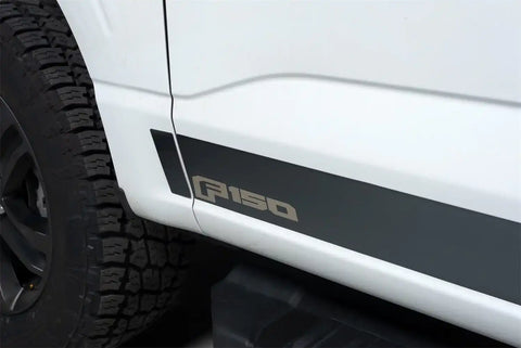 Putco 9751470BPFD - Stainless Steel Rocker Panel 4.25 in. Tall 10 pcs. Ford Licensed