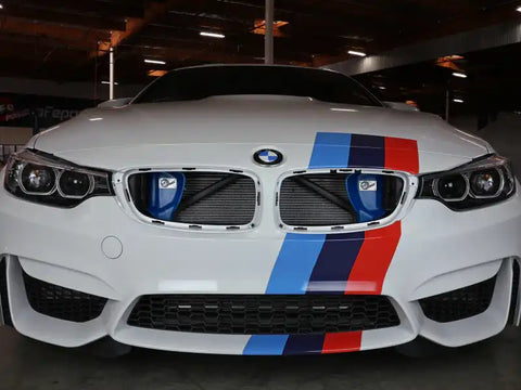 aFe 54-13032SL Magnum FORCE Dynamic Air Scoop 15-18 BMW M3/15-20 M4 - Blue