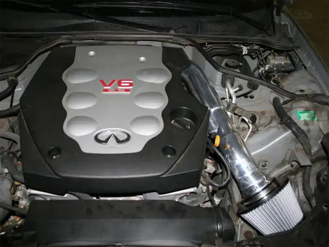 aFe Takeda Intakes Stage-2 PDS AIS Nissan 350Z 03-06: Infiniti G35 03.5-06 V6-3.5L (blk)
