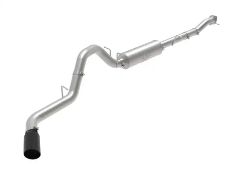 aFe 49-44123-B Apollo GT Series 4in 409SS Cat-Back 20-21 GM 2500/3500HD V8-6.6L L8T - Black Tip