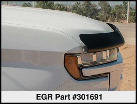 EGR 2019 Chevy 1500 Super Guard Hood - Dark Smoke