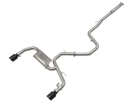 aFe 49-37028-B POWER Takeda Hyundai Elantra N 22-23 L4-2.0L (t) 3in 304 SS Cat-Back Exhaust w/ Black Tips