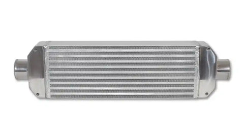Vibrant Air-to-Air IC Assy complete w/ end tanks core size 18in Wx6.5in Hx3.25in thick 2.5in in/out