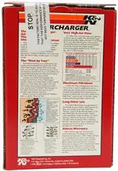 K&N RC-70040 Universal Clamp-On Air Filter