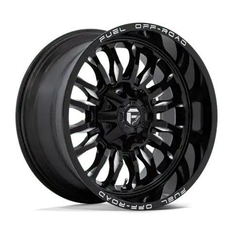 D795 20X10 6X135/5.5 G-BLK-MILL -18MM