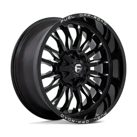 D795 22X10 6X135/5.5 G-BLK-MILL -18MM