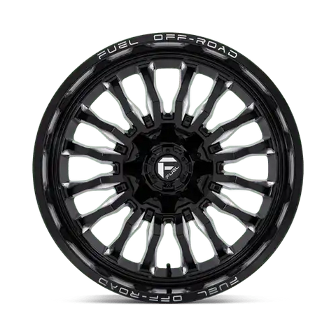 D795 22X10 6X135/5.5 G-BLK-MILL -18MM