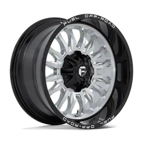 D798 20X10 6X135/5.5 SLVR-BRSH BLK-LP -18MM