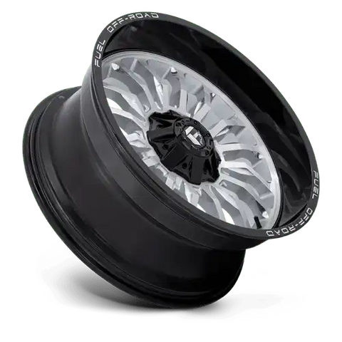 D798 22X10 6X135/5.5 SLVR-BRSH BLK-LP -18MM