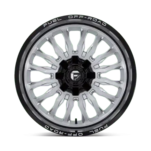 D798 22X10 6X135/5.5 SLVR-BRSH BLK-LP -18MM