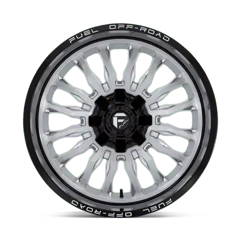 D798 22X10 6X135/5.5 SLVR-BRSH BLK-LP -18MM