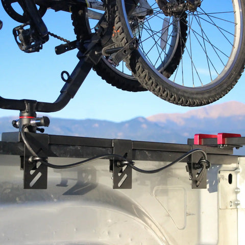 Lets Go Aero Three-Quarter Nelson 2-Bike Truck Bed Mount V-Rack (expandable to 6)