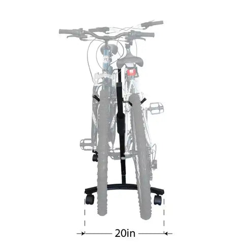 Lets Go Aero V-Tree 2 Two Bike Mobile Storage Rack - *Open Box Return*