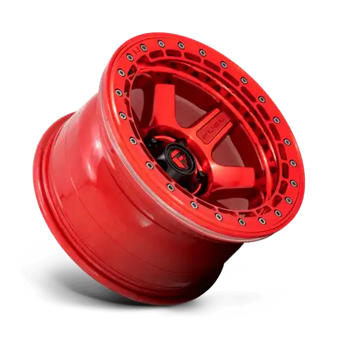 D123 17X9 5X5.0 GL-RED GL-RED-RG -15MM