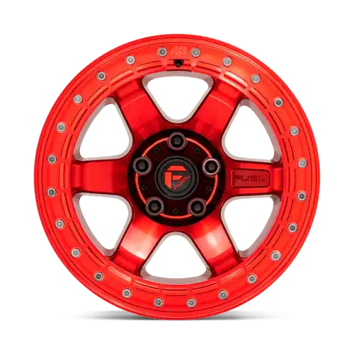 D123 17X9 5X5.0 GL-RED GL-RED-RG -15MM