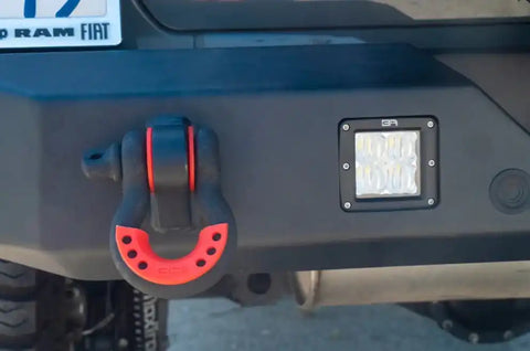 Body Armor 4x4 30041 Cube LED Light Flood Pair With Wire Harness