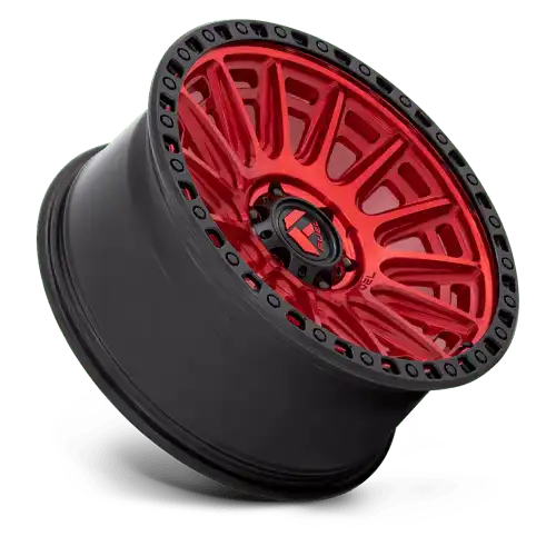 D834 20X9 6X135 C-RED-BLK-RG 1MM