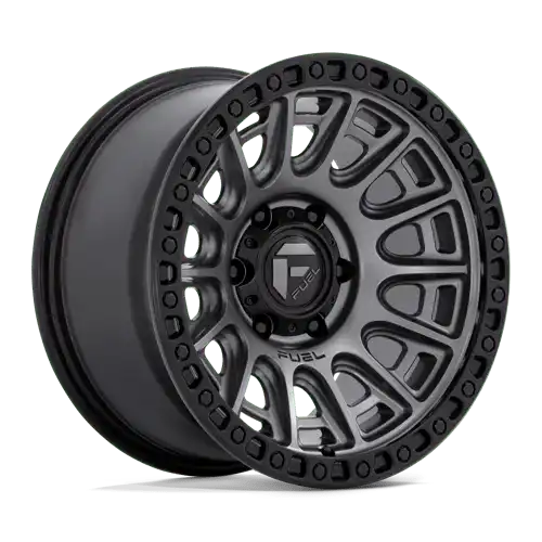 D835 17X9 5X5.0 M-GNMTL-BLK-RG 1MM