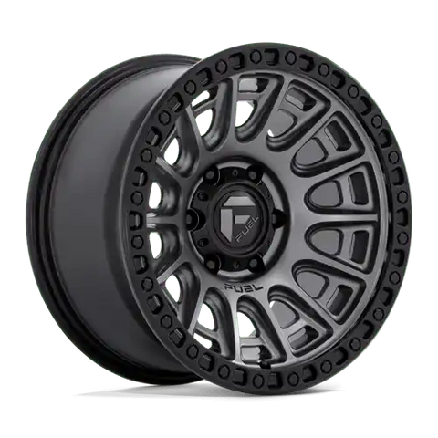 D835 17X9 5X5.0 M-GNMTL-BLK-RG 1MM