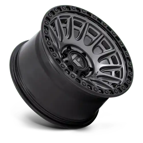 D835 17X9 5X5.0 M-GNMTL-BLK-RG -12MM